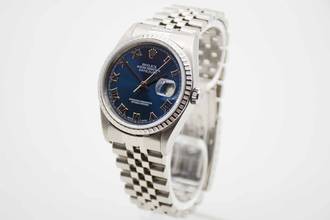 Thumbnail von Rolex Datejust 36 perfekte 16220 Y-Serie aus 2002 mit neuem Service