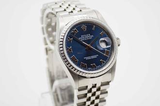 Thumbnail von Rolex Datejust 36 perfekte 16220 Y-Serie aus 2002 mit neuem Service