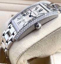Thumbnail von Cartier Tank Américaine GM/2370 WHITEGOLD 18KT. (Factory Diamond Setting) (Men's Size) 26,5mm X 44,5mm Grande Model RARE TOP CONDITION SERVICED