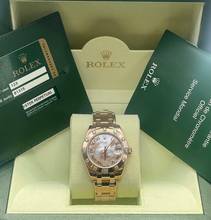 Thumbnail von Rolex Lady-Datejust Pearlmaster ROSEGOLD 18KT. BOX AND PAPERS LIKE NEW year:2012 GOLDUST DREAM DIAL M.O.P.