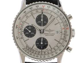 Thumbnail von Breitling Old Navitimer Ref.81610 2005 original Box sehr gut Vintage Old Navitimer Chronograph