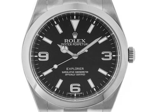  Rolex Explorer I Ref.214270 2010 Box&Beschreibung wie Neu Vintage Explorer I 
