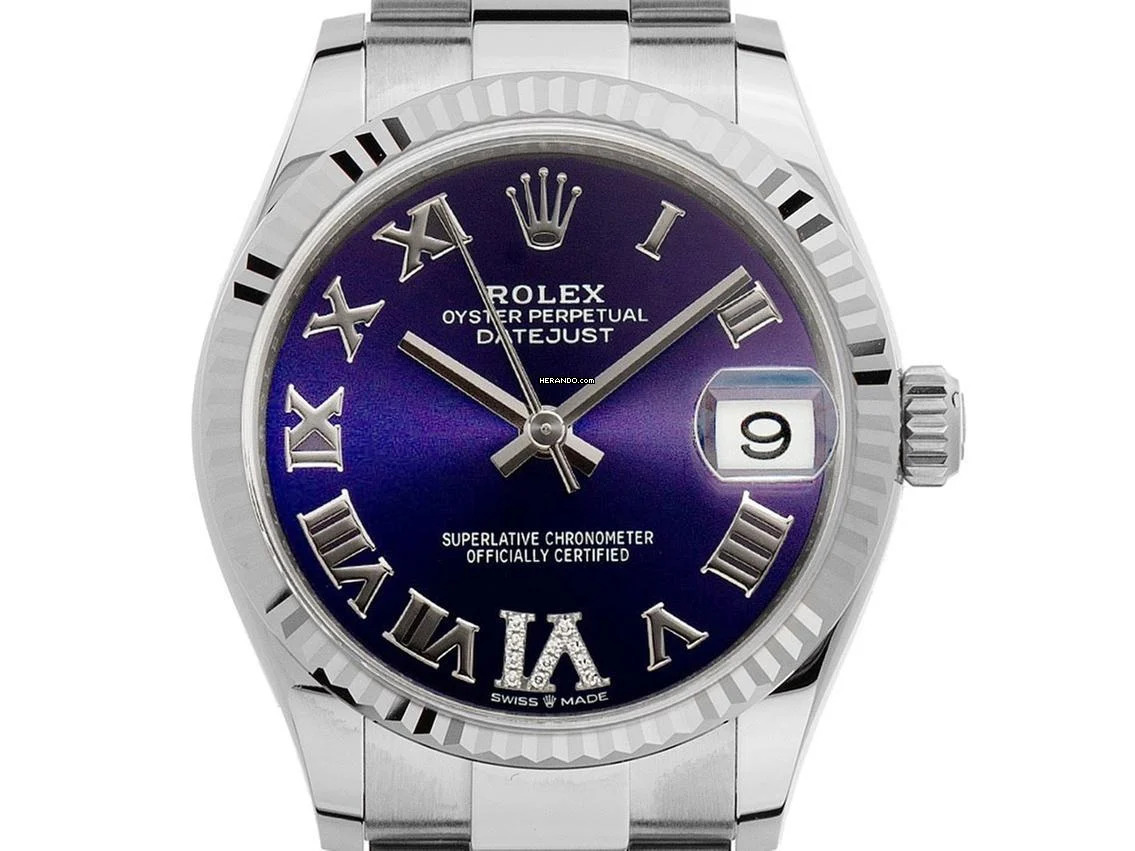  Rolex Datejust 31 Medium Ref.278274 2022 Full Set wie Neu Datejust Medium Diamanten 