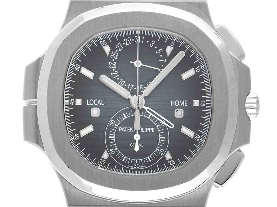  Patek Philippe Nautilus Travel Time Ref.5990/1A-011 2024 Full Set Ungetragen Nautilus Travel Time 