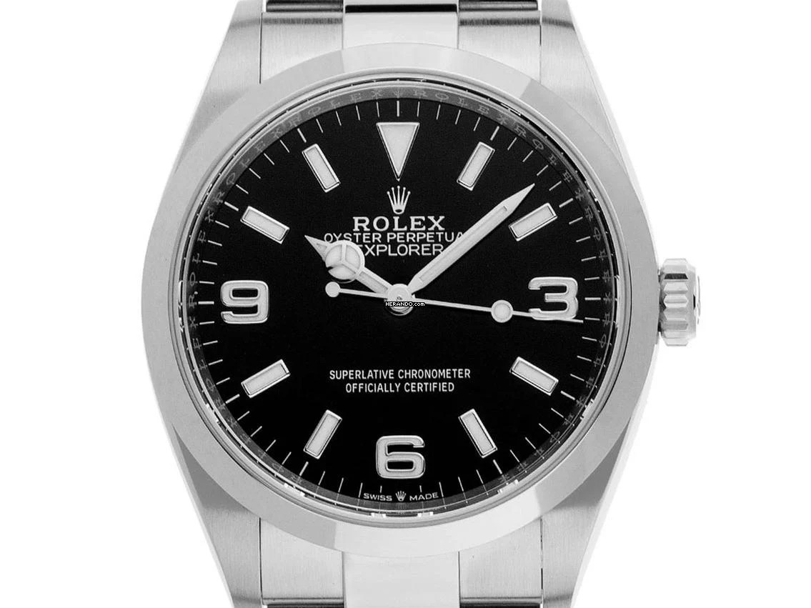 Rolex Explorer I Ref.124270 2025 Full Set Ungetragen Explorer I