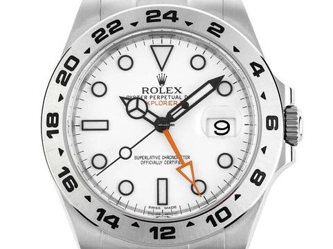  Rolex Explorer II Ref.216570 2013 Full Set sehr gut Vintage Explorer II 