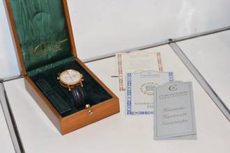 Thumbnail von Chronoswiss Chronograph Rattrapante 18k Yellow Gold CH7321 Doppelchronograph 100g