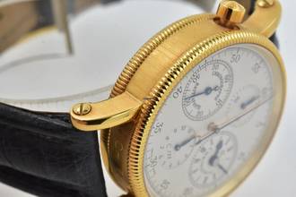 Thumbnail von Chronoswiss Chronograph Rattrapante 18k Yellow Gold CH7321 Doppelchronograph 100g