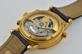 Thumbnail von Chronoswiss Chronograph Rattrapante 18k Yellow Gold CH7321 Doppelchronograph 100g