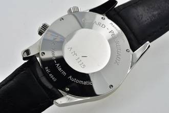Thumbnail von Girard Perregaux Traveller II GMT Alarm 4940 Silver Dial