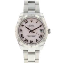 Thumbnail von Rolex Datejust 31 Pink MoP Dial Diamond Bezel