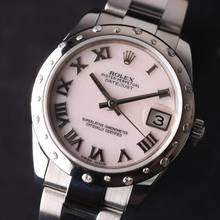 Thumbnail von Rolex Datejust 31 Pink MoP Dial Diamond Bezel