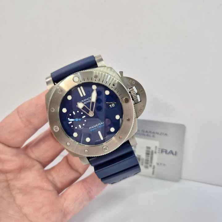  Panerai Submersible BMG-Tech Luminor Submersible BMG-Tech 3 Days 47mm Automatic Completo 