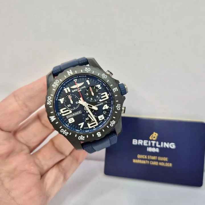  Breitling Endurance Pro 44mm Blue Edition Quartz Completo 