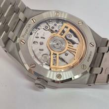 Thumbnail von Audemars Piguet Royal Oak 41mm Full Steel Automático Fundo Cinza Completo