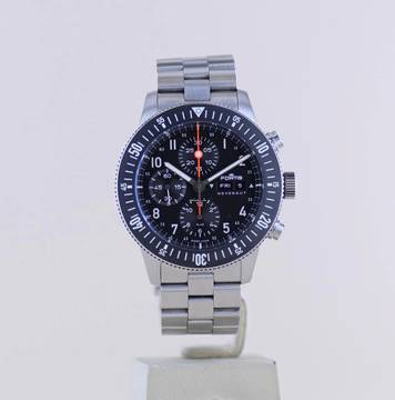  Fortis N-42 Novonaut Day Date Chronograph Legacy Edition B+P 