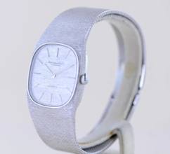 Thumbnail von IWC 18K Weißgold Dresswatch 750 gold Jumbo Automatic Milanaise ultra rar