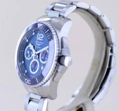 Thumbnail von Longines HydroConquest Chronograph Diver Stahl Automatic blue Dial 43mm B+P