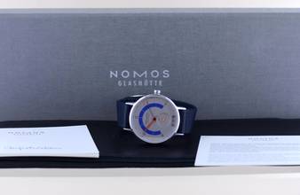 Thumbnail von NOMOS Autobahn Neomatik 41mm sports gray Dial Textilband B+P