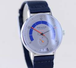 Thumbnail von NOMOS Autobahn Neomatik 41mm sports gray Dial Textilband B+P