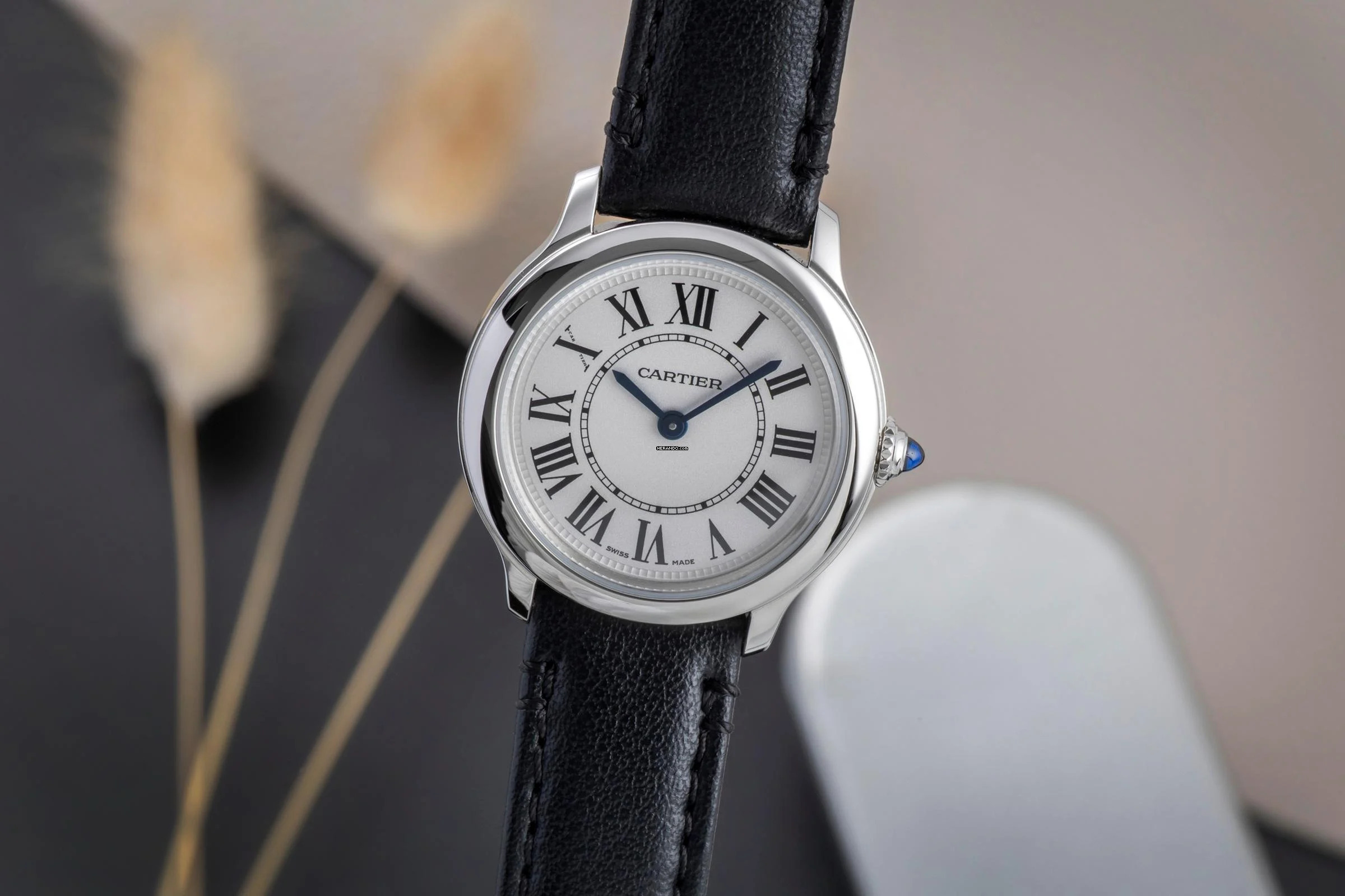  Cartier Ronde de Cartier Stahl Quarz Damenuhr Ref. WSRN0030 Box & Papiere 2022 