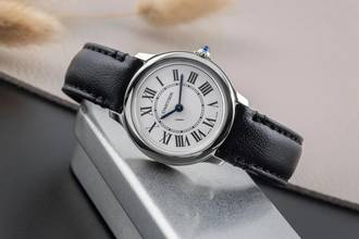 Thumbnail von Cartier Ronde de Cartier Stahl Quarz Damenuhr Ref. WSRN0030 Box & Papiere 2022