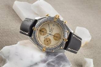 Thumbnail von Breitling Chronomat Chronograph Stahl / vergoldet Automatik Ref. 81950 Klassiker