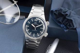 Thumbnail von IWC Aquatimer Automatic Stahl Automatik Herrenuhr Ref. IW354804 Klassiker