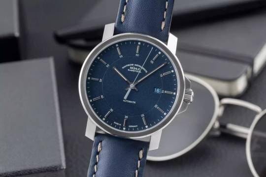  Mühle 29er Stahl Automatik Herrenuhr Ref. M1-25-72-200-LB Box & Papiere 2023 