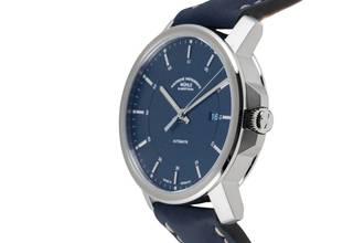 Thumbnail von Mühle 29er Stahl Automatik Herrenuhr Ref. M1-25-72-200-LB Box & Papiere 2023