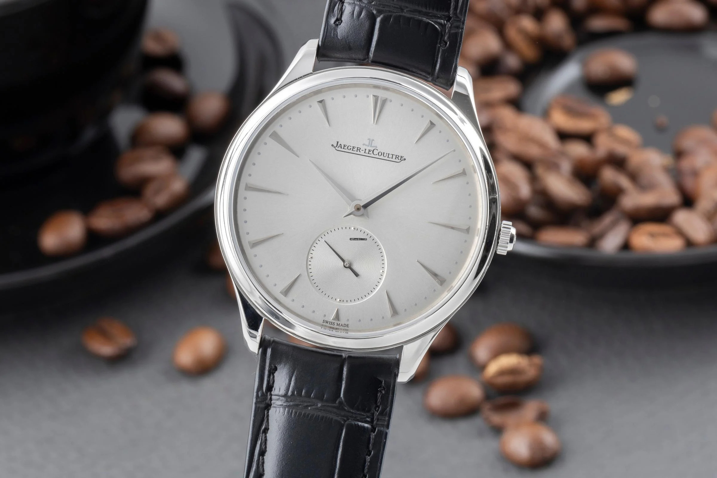  Jaeger-LeCoultre Master Grande Ultra Thin Automatik Ref. Q1278420 171.8.90.S Papiere 