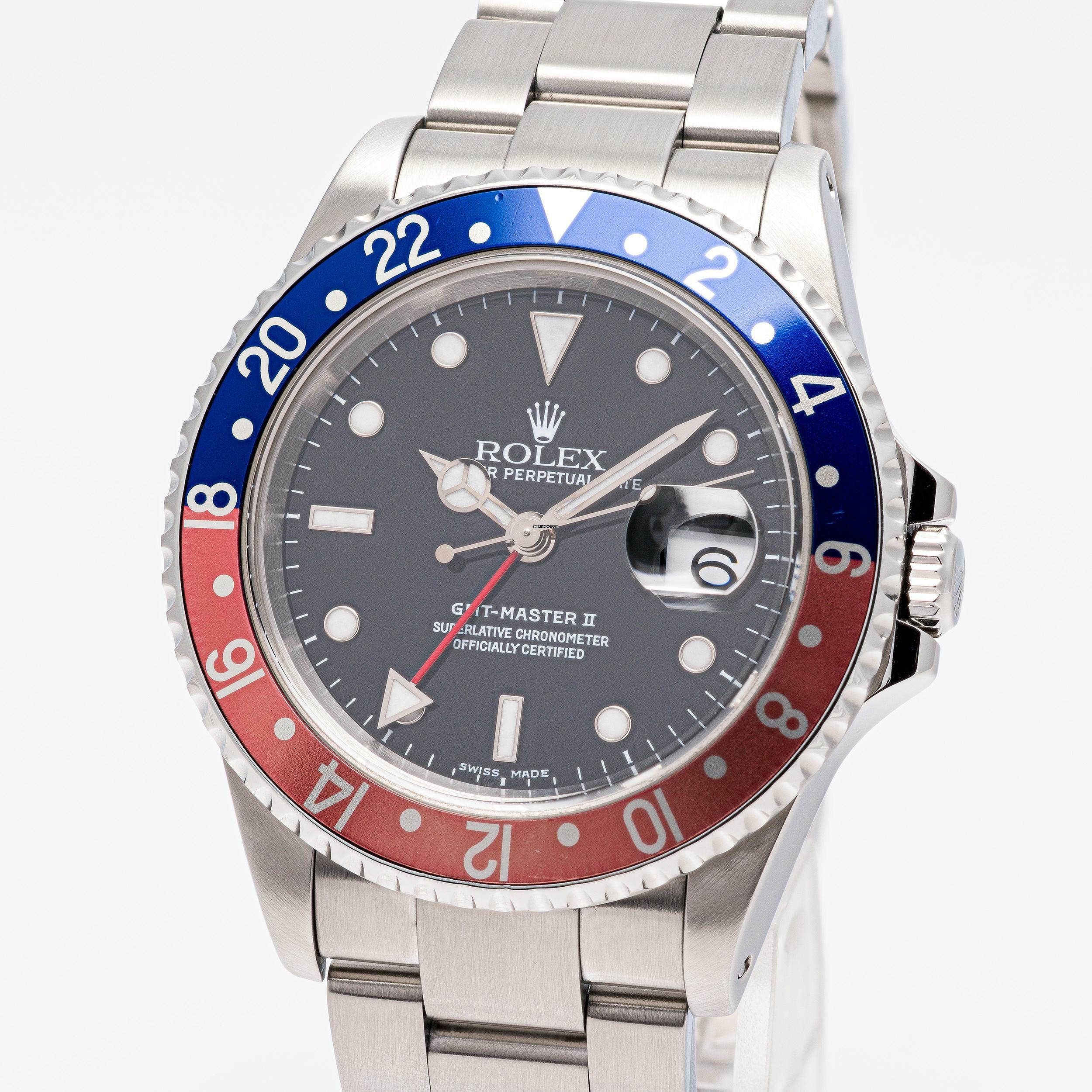  Rolex GMT-Master II Pepsi – 16710 – like NEW – 2003 