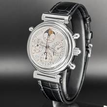 Thumbnail von IWC Da Vinci Perpetual Calendar Rattrapante Platin FULLSET Limited Edition 500 Stk.