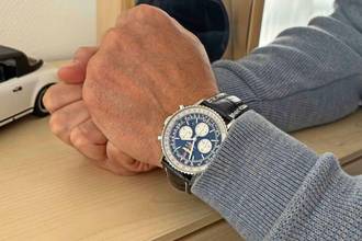 Thumbnail von Breitling Navitimer 1 B01 Chronograph 46 perfektes AB0127 Fullset LC100 mit Erstkaufbeleg