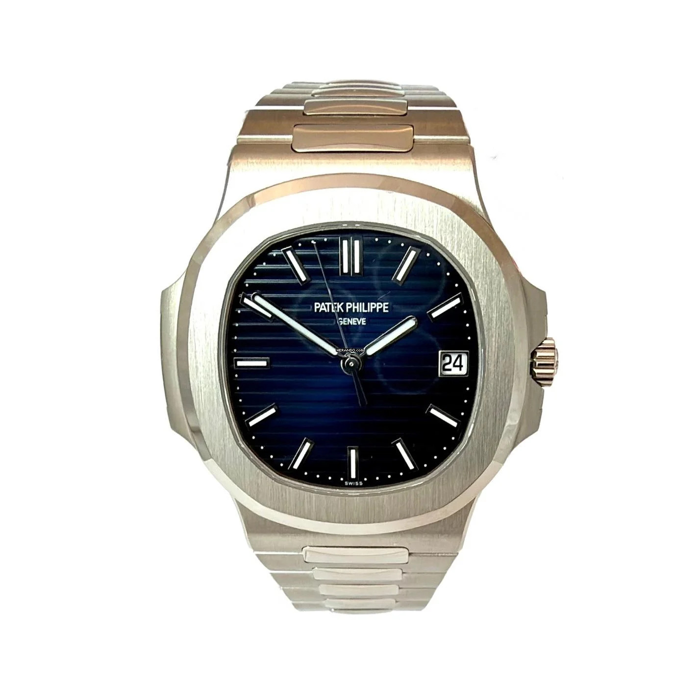  Patek Philippe Nautilus Weißgold 