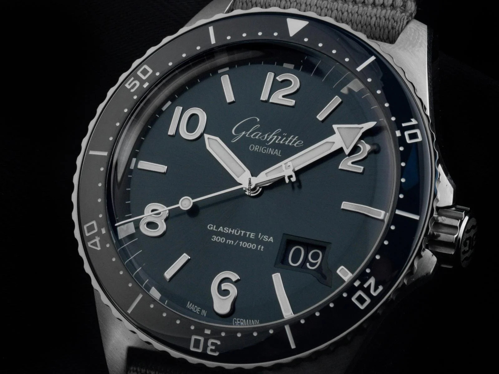 Glashütte Original SeaQ Panoramadatum Panorama Date Ref.1-36-13-02-81-34 2026 Full Set Ungetragen SeaQ Panorama Date Faltschließe