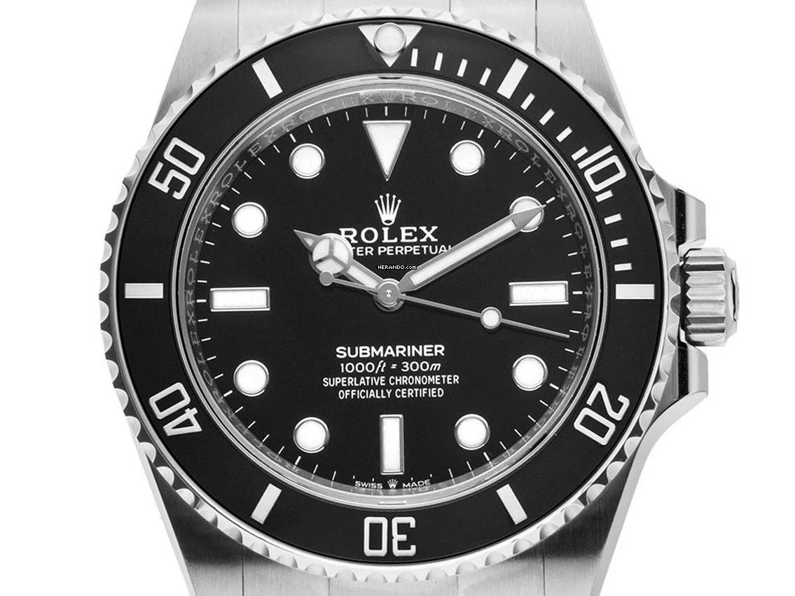 Rolex Submariner (No Date) Ref.124060 2024 Full Set Ungetragen Submariner no Date