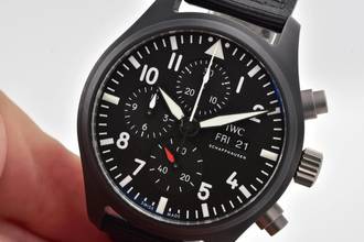 Thumbnail von IWC Fliegeruhr Chronograph Top Gun Fliegerchronograph Pilot TOP GUN Keramik IW389101