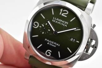 Thumbnail von Panerai Luminor Marina eSteel Verde Smeraldo PAM 1356 Green Dial