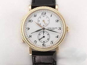 Thumbnail von Patek Philippe Travel Time 5034j 2008 Gelbgold 750 Handaufzug Gold