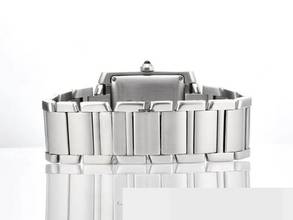 Thumbnail von Cartier Tank Française Edelstahl Automatik Damen Herren Stahl Steel