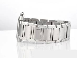 Thumbnail von Cartier Tank Française Edelstahl Automatik Damen Herren Stahl Steel