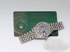 Thumbnail von Rolex Datejust 31 Medium 278384rbr 2020 Stahl Weissgold 750 Diamanten Automatik Stainless Steel 18kt White Gold Jubilé-band Chronometer Oyster