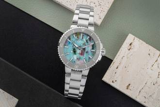 Thumbnail von Oris Aquis Date Stahl Automatik Ref. 01 733 7770 4150-Set Box & Papiere 2025