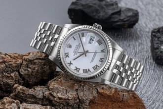 Thumbnail von Rolex Datejust 36 Stahl / Weissgold Automatik Herren Oyster Ref. 16234 F-Serie