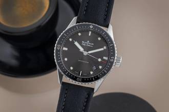 Thumbnail von Blancpain Fifty Fathoms Bathyscaphe Stahl Ref. 5000 1110 B52A