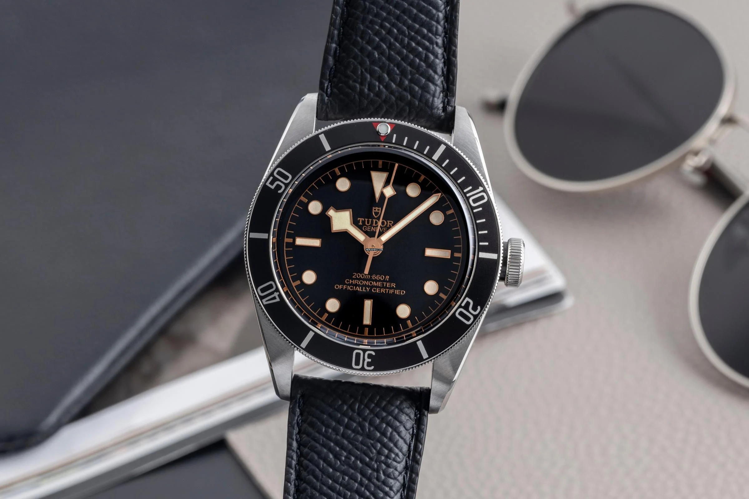  Tudor Black Bay Bezel Edelstahl Automatik Herrenuhr Ref. 79230 