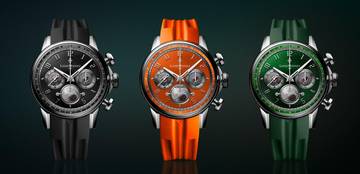 Thumbnail von Louis Moinet Speed of Sound Orange Titanium Valjoux 88 Limited Edition only 3 pieces