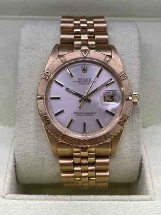  Rolex Datejust Turn-O-Graph Turn-O-Graph Fullgold 18Kt. Jubilee With box top condition 