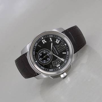  Cartier Calibre de Cartier Automatik Ø 42 mm Full Set Top Zustand 